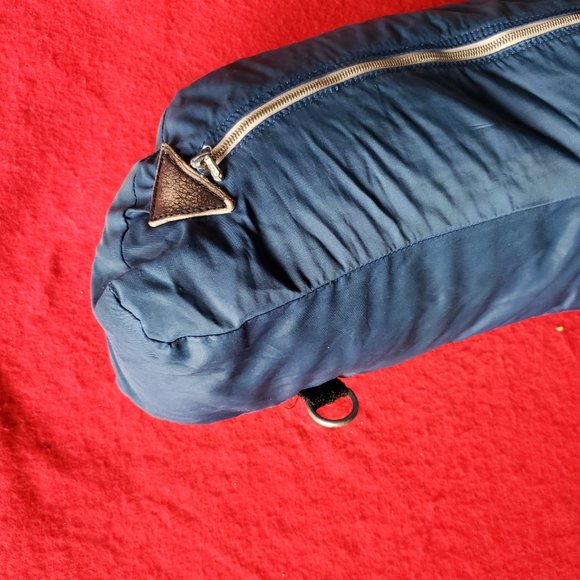 Vintage Jeremy Scott Blue Surfers Bag Shoulder/Waist Bag - Extra Large Storage - Picture 7 of 7